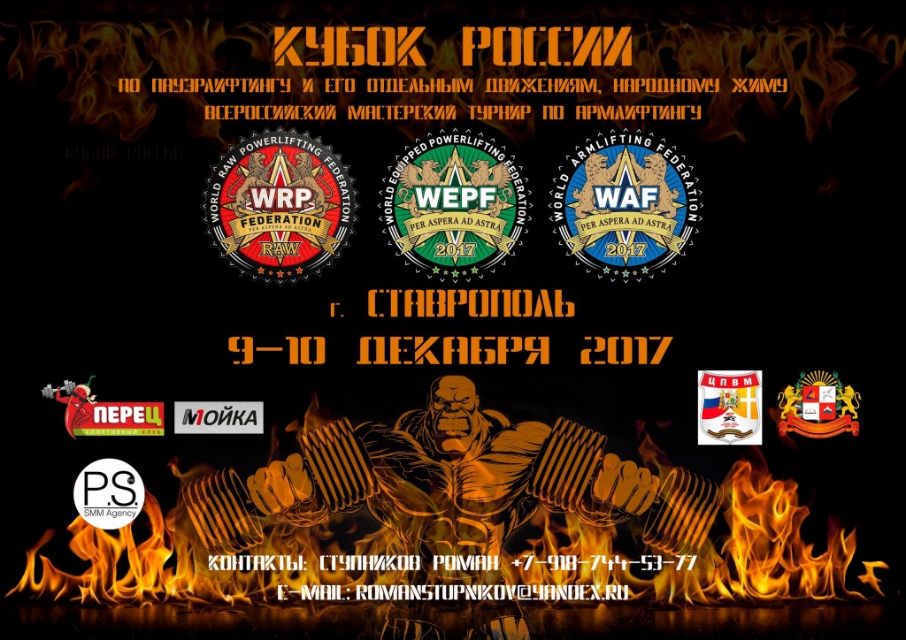 Кубок России / Ставрополь / WRPF 2017