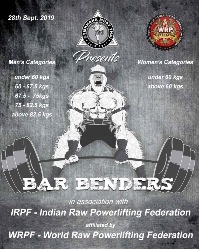 Открытый турнир по пауэрлифтингу “Bar Benders” по версии WRPF, Непал / Катманду, 28.09.2019