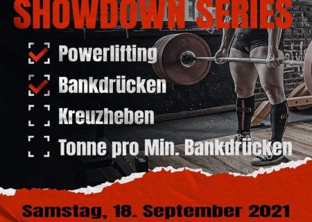 Открытый турнир по пауэрлифтингу “Showdown Series”, Швейцария / Сиерa, 18.09.2021