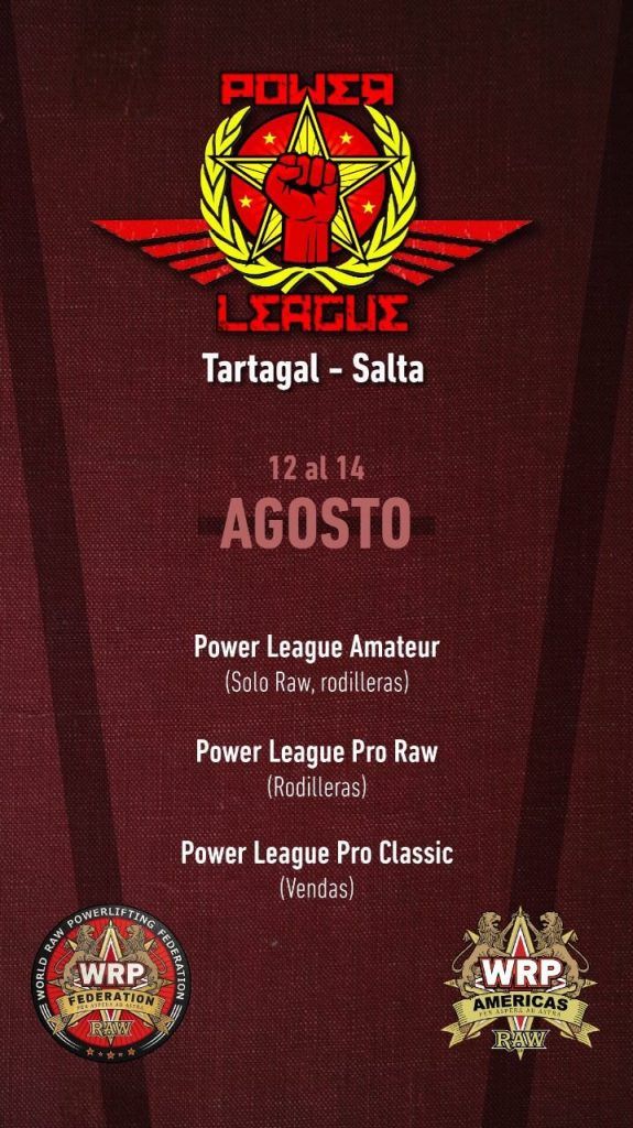 Открытый турнир «Power League — Salta» по пауэрлифтингу, Аргентина / Сальта, 12-14.08.2022