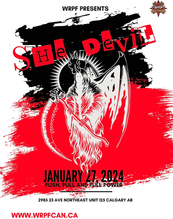 Турнир The She Devil Showdown II WRPF, Канада, 27.01.2024