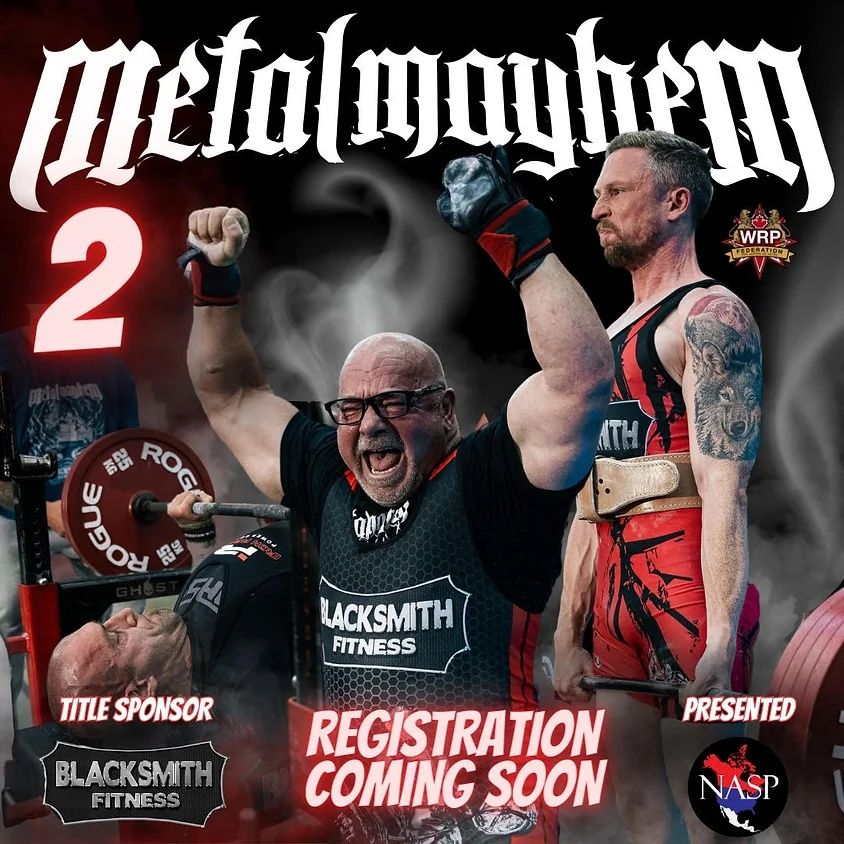 Открытый турнир «Metal Mayhem» по пауэрлифтингу по версии WRPF, Канада / Британская Колумбия, 15.06.2024
