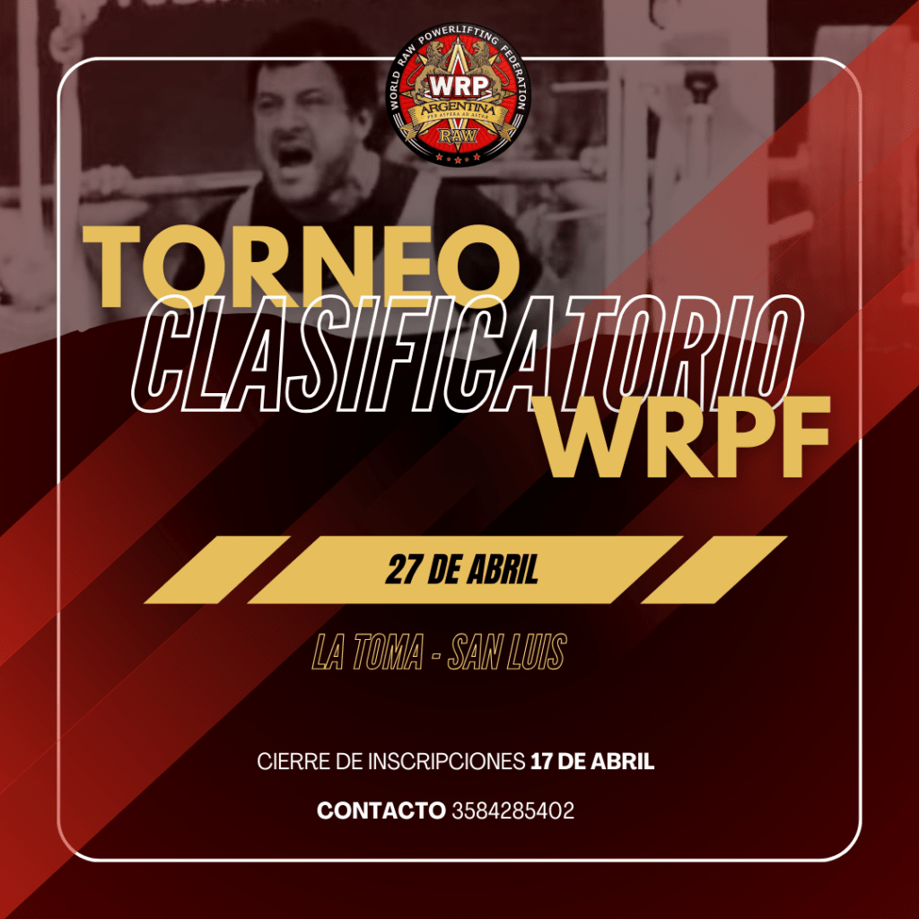 Классификационный турнир по пауэрлифтингу WRPF, Аргентина / Сан-Луис, Морон, 27.04.2024