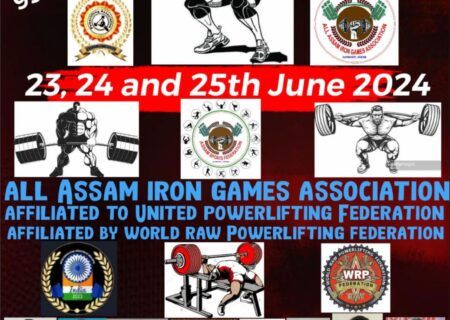 Чемпионат штата Ассам по пауэрлифтингу WRPF, Индия, 23-25.06.2024