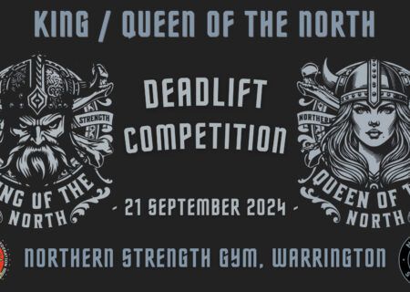 Турнир «King and Queen of the North» по становой тяге WRPF, Великобритания / Чешир, Уоррингтон, 21.09.2024