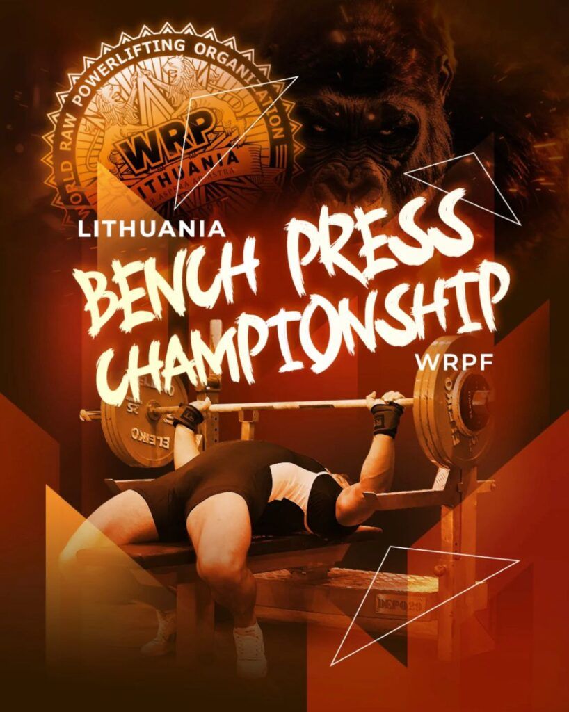 Открытый Чемпионат Литвы по жиму лежа по версии WRPF, Литва / Бирштонас, 02.08.2025