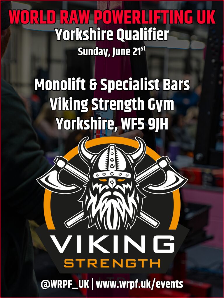 Открытый квалификационный турнир «Yorkshire Qualifier» по пауэрлифтингу по версии WRPF, Великобритания / Англия, Йоркшир, 21.06.2026