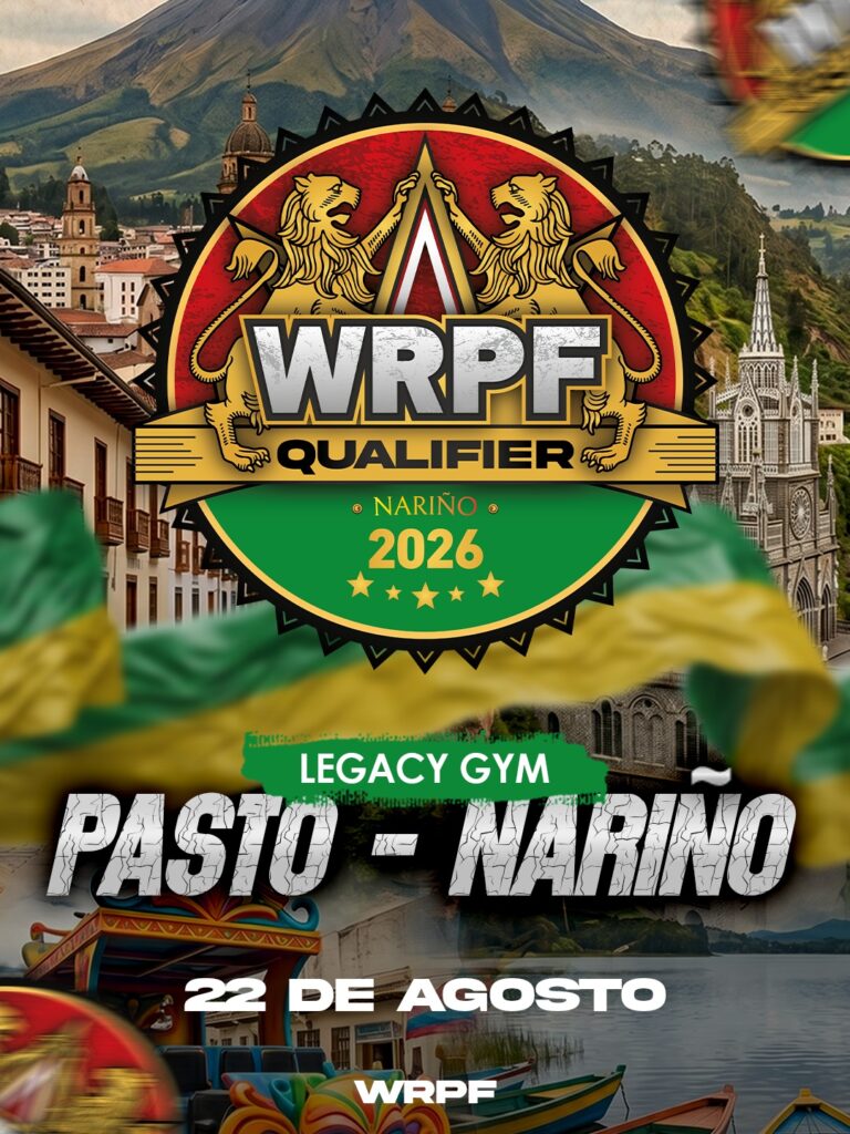 Открытый турнир «Narino» и квалификационный турнир на «World Cup Series Colombia» по пауэрлифтингу, жиму лёжа и становой тяге по версии WRPF, Колумбия / Нариньо, Пасто, 22.08.2026