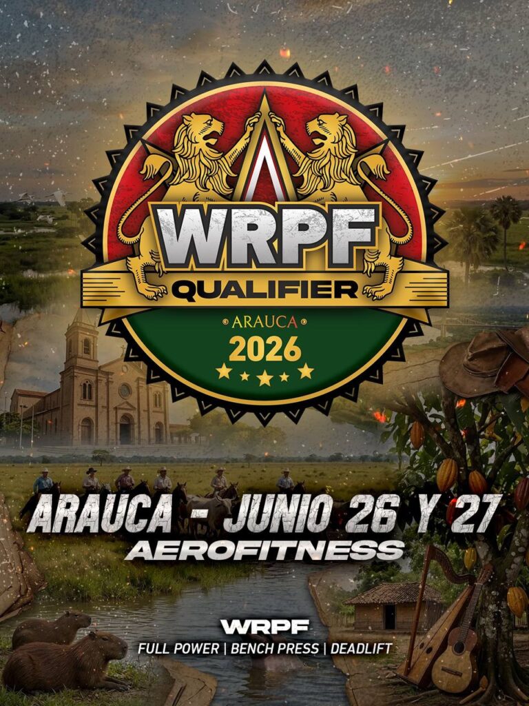 Открытый турнир «Arauca» и квалификационный турнир на "World Cup Colombia 2027" по пауэрлифтингу, силовому двоеборью, жиму лежа и становой тяге, Колумбия / Араука, 26-27.06.2026