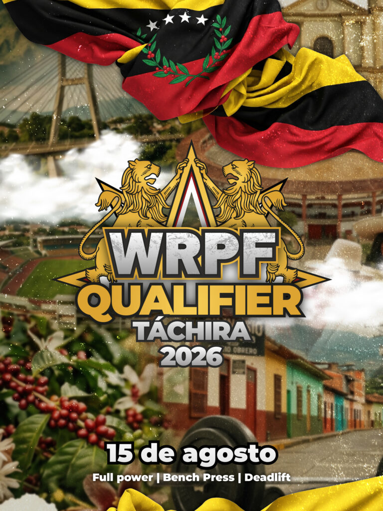 Открытый Чемпионат штата Тачира и квалификационный турнир на "World Cup Colombia 2027" по пауэрлифтингу WRPF, Венесуэла / Тачира, Сан-Кристобаль, 15.08.2026