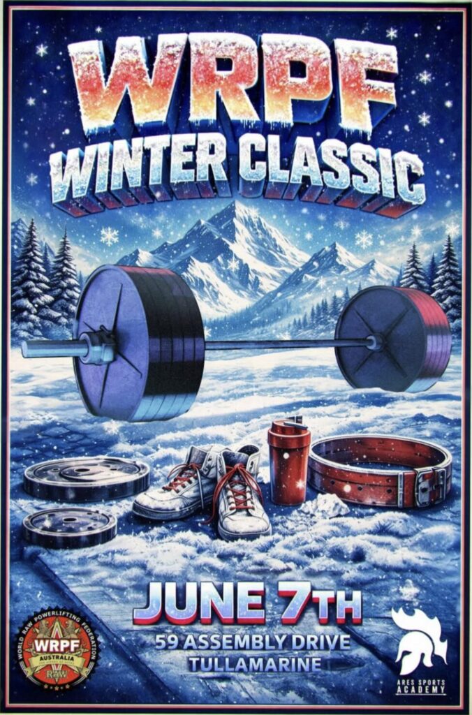 Открытый турнир «WRPF Winter Classic 2026» по пауэрлифтингу, жиму лёжа и становой тяге по версии WRPF, Австралия / Виктория, Тулламарин, 07.06.2026