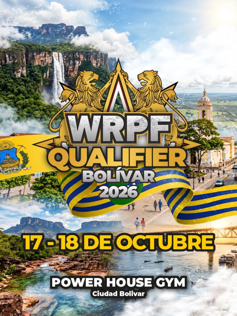 Открытый квалификационный турнир «Bolívar Qualifier 2026» по пауэрлифтингу, жиму лёжа и становой тяге по версии WRPF, Венесуэла / штат Боливар, Сьюдад-Боливар, 17–18.10.2026