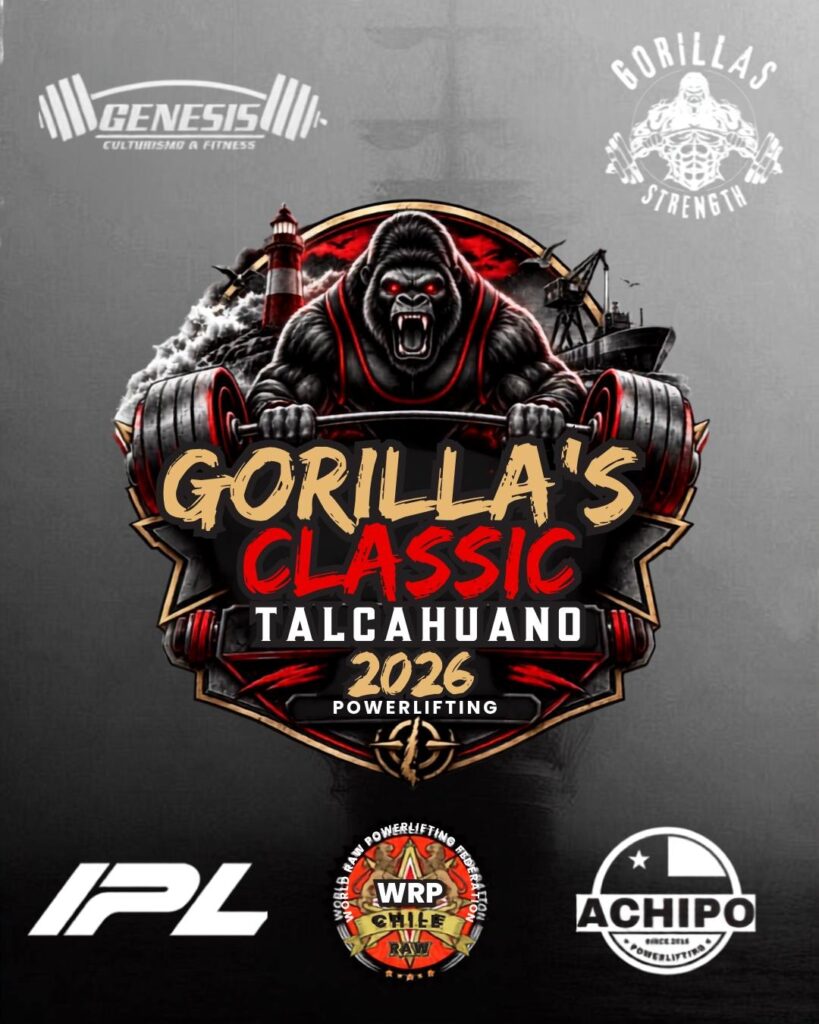 Открытый квалификационный турнир «Gorilla's Classic» по пауэрлифтингу, жиму лежа и становой тяге по версиям WRPF/WEPF/IPL, Чили / Талькауано, 18-20.12.2026